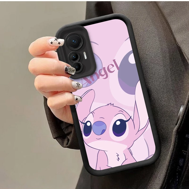 Аниме Ангел Лило и Стич для Xiao POCO 12T 11 F2 F3GT F4 F5 X X4 X5 M3 14 Pro GT 4G фотовспышка