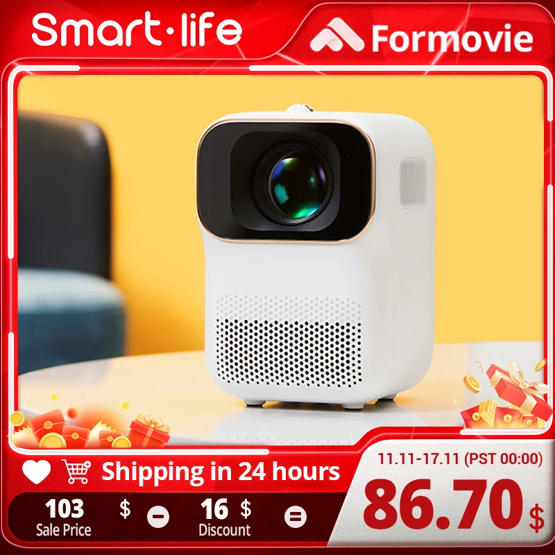 

Портативный проектор Formovie Xming, мини-проектор 1920x1080