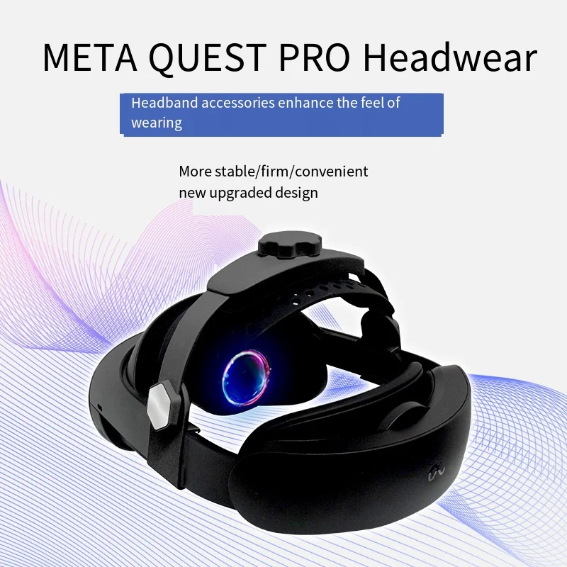 

Эргономичный Регулируемый аксессуар для наушников Meta quest pro, удобные аксессуары VR