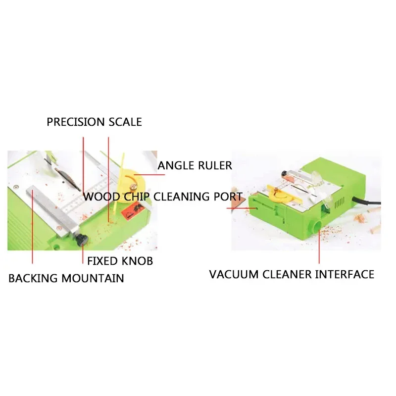 BG-3115 Многофункциональная мини-настольная пила деревообрабатывающий настольный