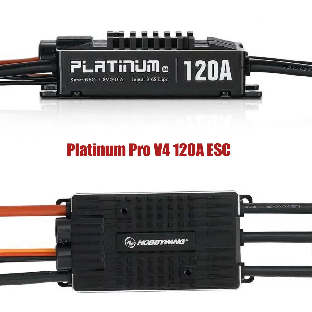 Новый Hobbywing Platinum V4 бесщеточный ESC 120A/Platinum Pro 3 в 1 многофункциональный