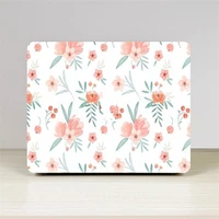 for macbook air 13 inch case a2179 a2337 m1 2020 laptop 13 3 a1932 a1466 abstract hand drawn pastel watercolor flower hard cover