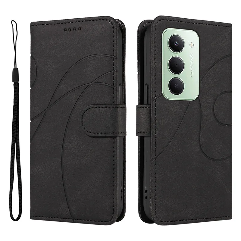 Фото Чехол для телефона Dream Line Flip 15 для Xiaomi Redmi 15 15c 14c 14r 13c 13 12 12c 10 10c 10a 9a 9c NFC 9T 5G Кошелек Кожаный чехол Сумки №2