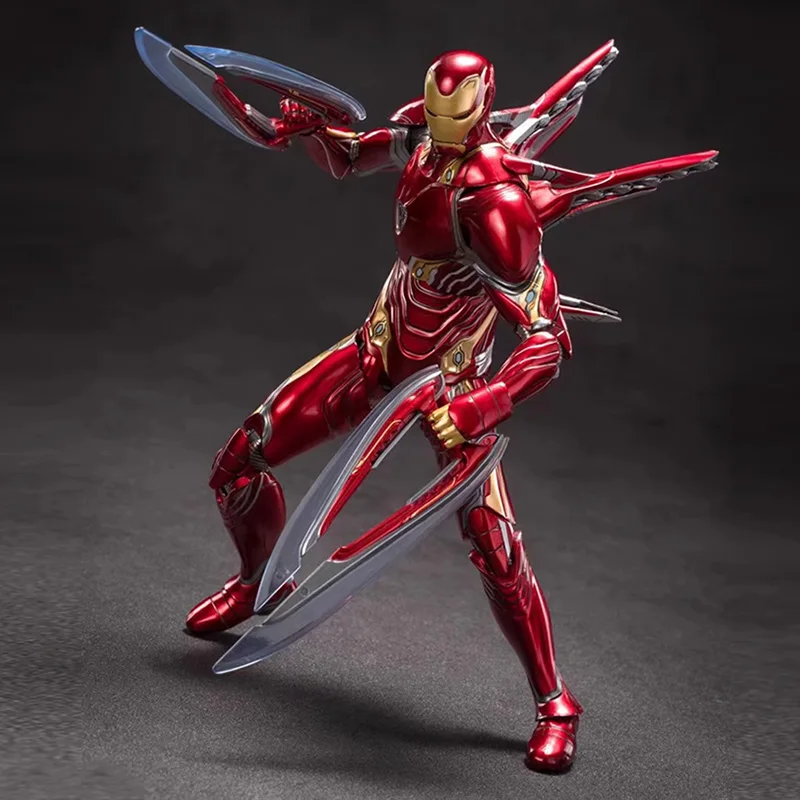 

ZD Marvel Iron Man Action Figure MK50 Deluxe Edition Moveable Revenge League Genuine Gift Boy Decoration