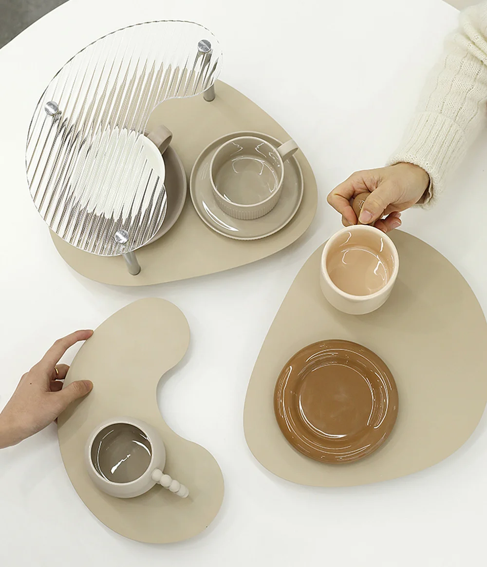 

Поднос для неправильной формы акриловые, 1 или двойной слой косметики, для хранения декоративная книга, сервировки стола, для еды