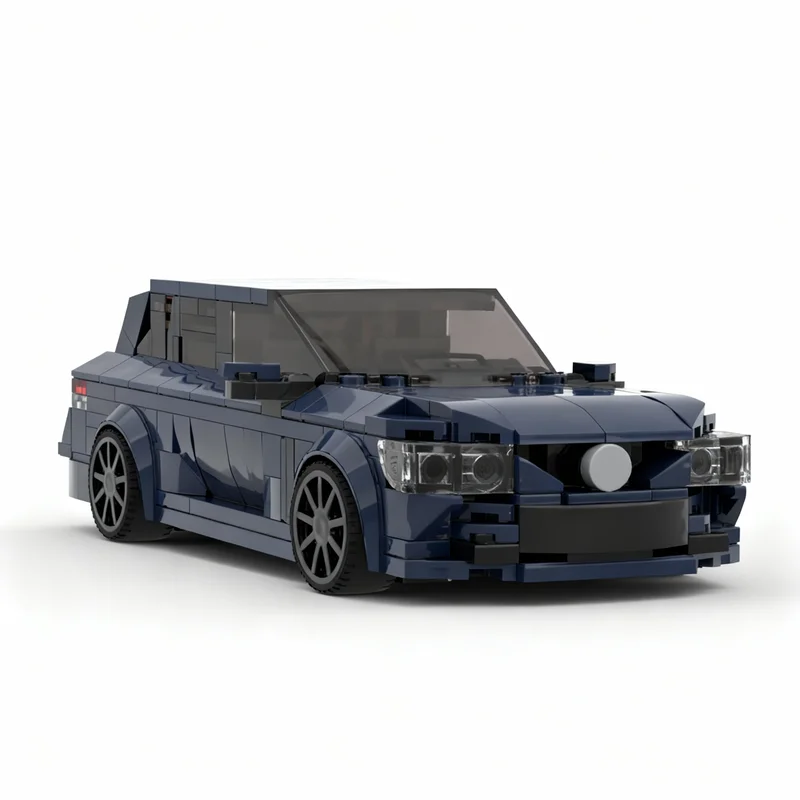 Фото 380 шт. MOC Holden VF Commodore SS-V Redline Wagon City Champions, модель из строительных блоков, рождественский подарок, развивающий конструктор для демонстрации. №3