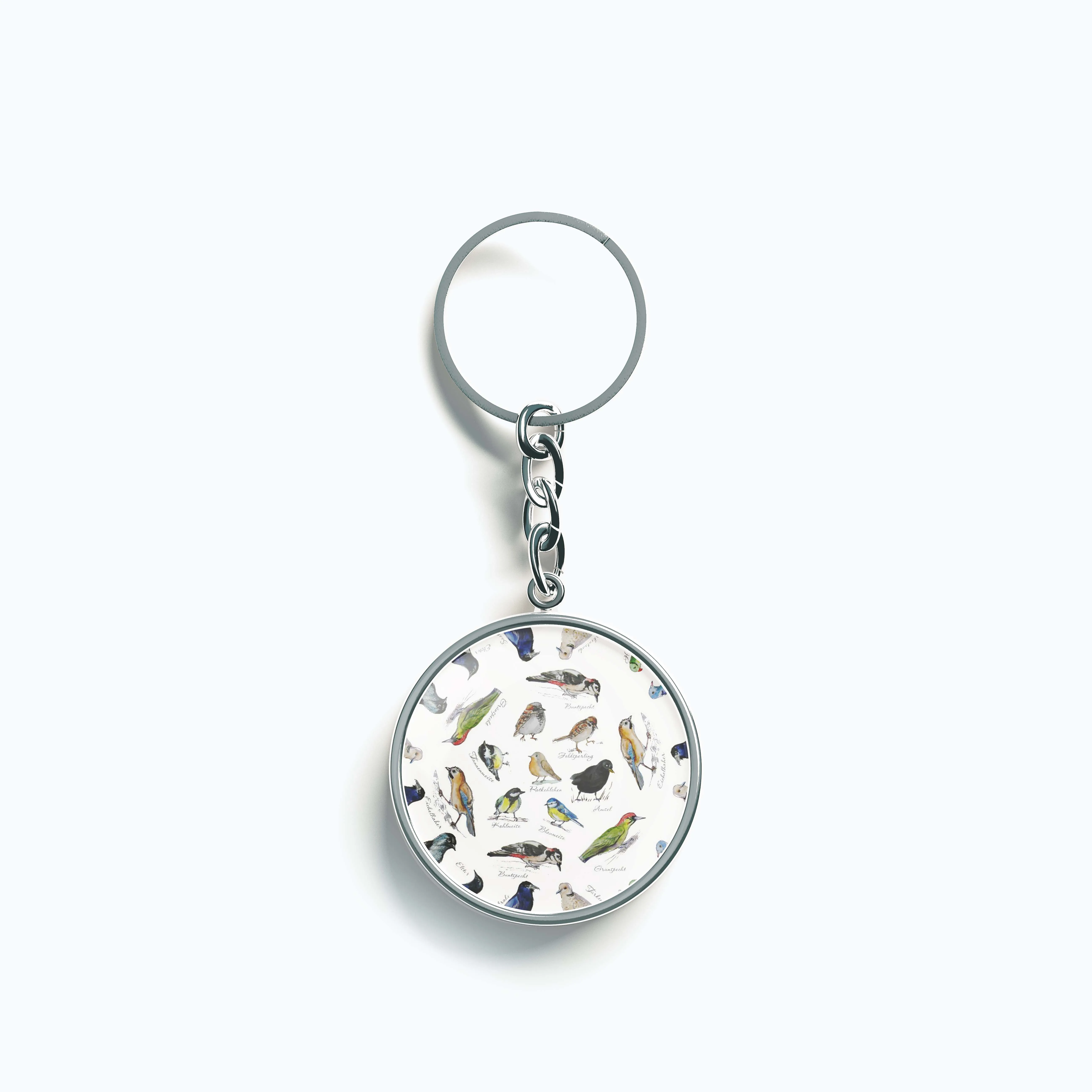 

Ожерелье с птицами, садом, луной, очаровательное ювелирное изделие для влюбленных, женское ожерелье с полумесяцем из нержавеющей стали, мод...