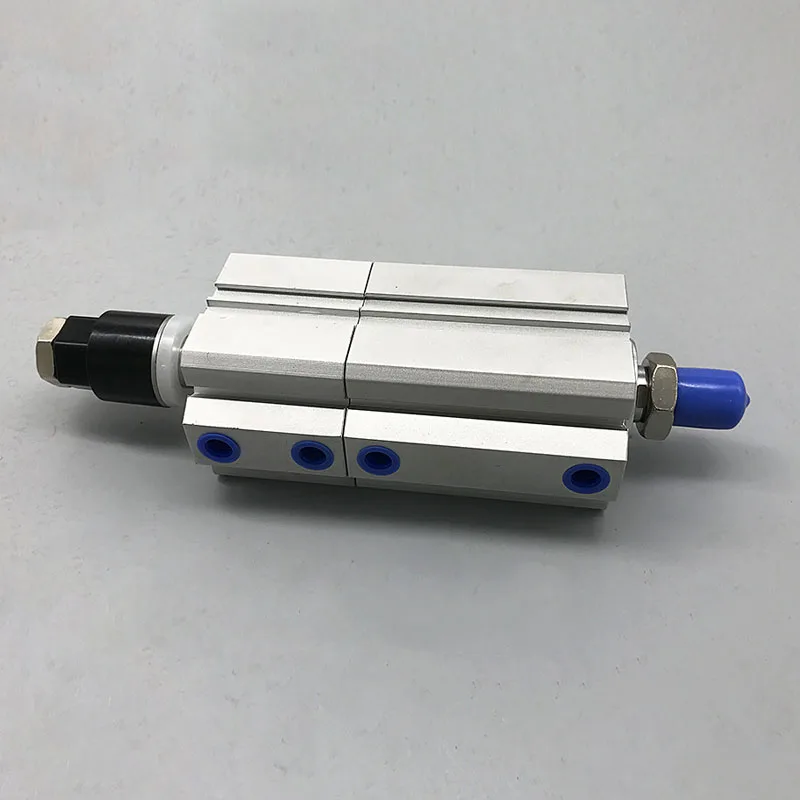 Многопозиционный пневматический многоступенчатый одноштоковый компактный