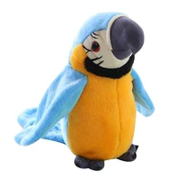 talking parrot repeats what you say plush animal toy electronic parrot toy plush toy parrot toys best gifts for kids