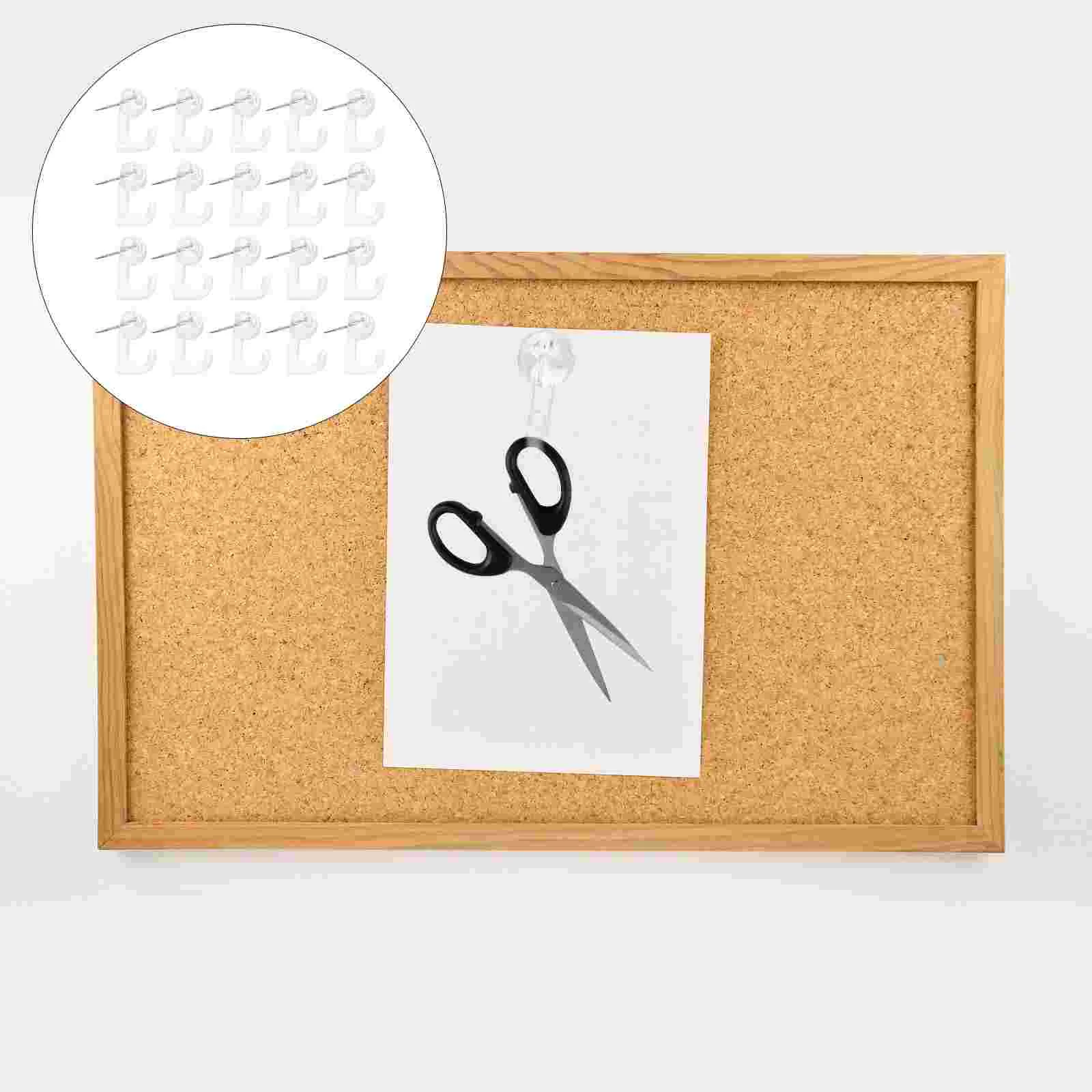 

50 Pcs Hand Decor Hook Pushpin Drawing Map Fixing Photo Bulletin Board Multi-purpose Marking Nails Hanger Pushpins Office Wall