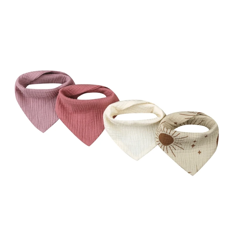 

Baby Drooling Scarf Comfortable Burp Cloth Bibs for Teething Babies