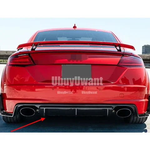 Задний бампер из углеродного волокна, диффузор, спойлер для Audi TT MK3 Standard 2015 2016 2017 2018, задний диффузор