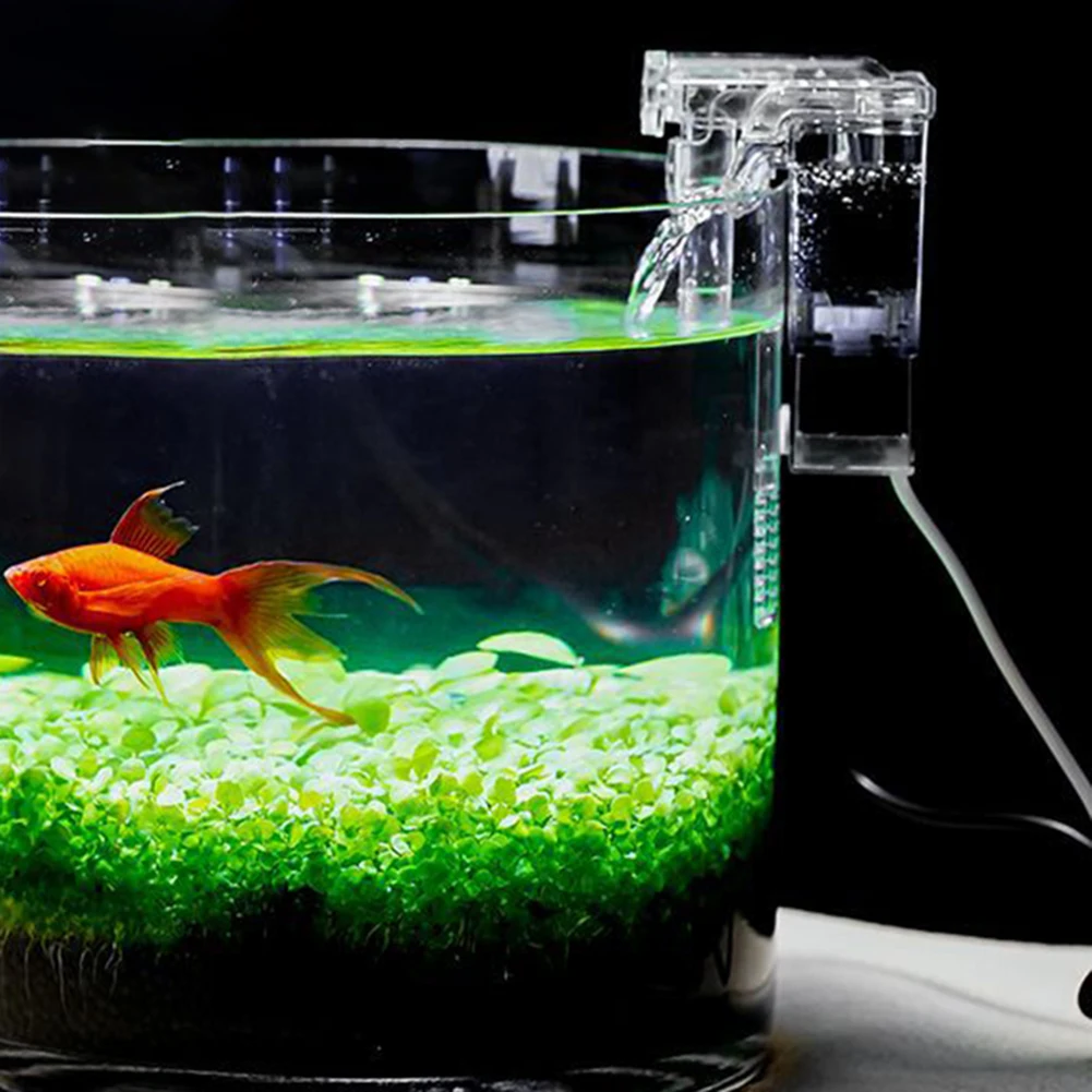 2 5 Вт кислородный погружной очиститель воды 250 л/ч мини-аквариумный фильтр