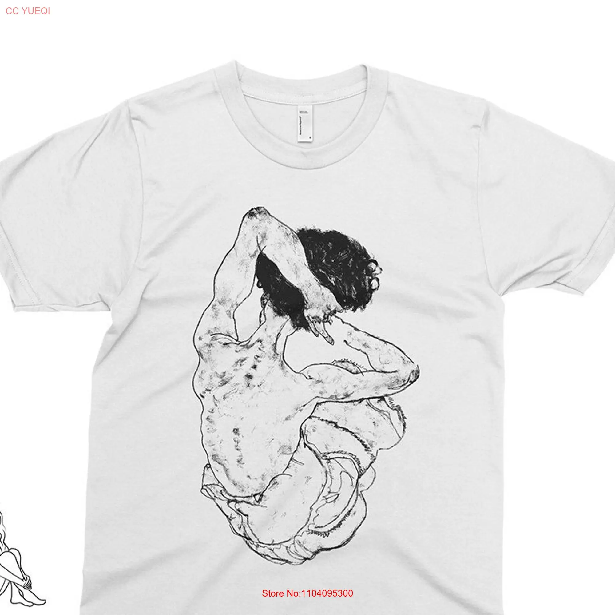 Sitzender Светоотражающая футболка с длинным или коротким рукавом художественный