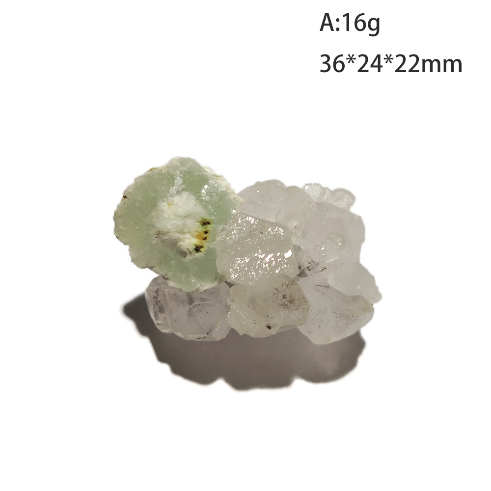 

Природный зеленый флюорит 36 г, минеральный кристалл, образец из хунаня, Китай, бесплатная доставка