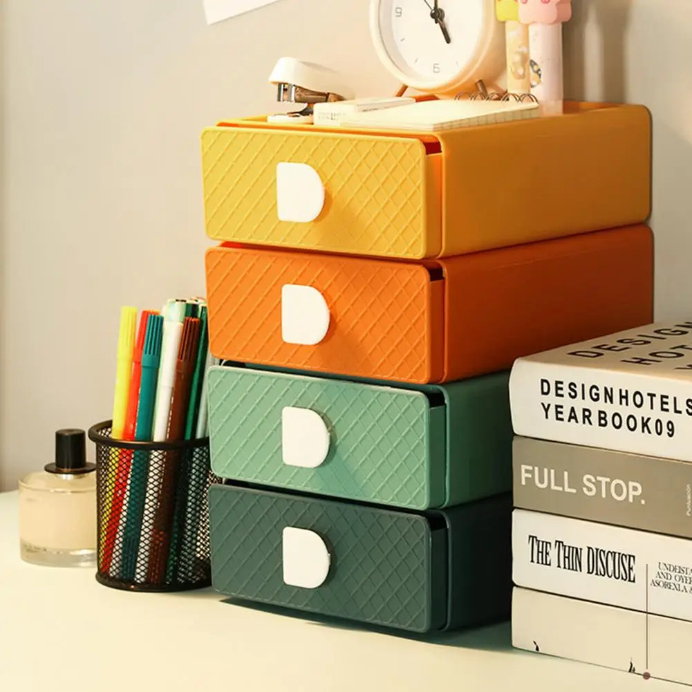 

Moisture-proof Saving Space Anti-slip Bottom Storage Box for Desktop