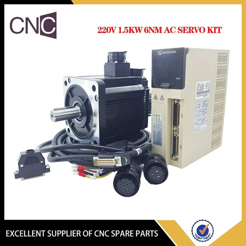 1 5 кВт 6 нм 2500 об/мин комплект переменного тока 220 В сервопривод энкодер 3 м и кабель