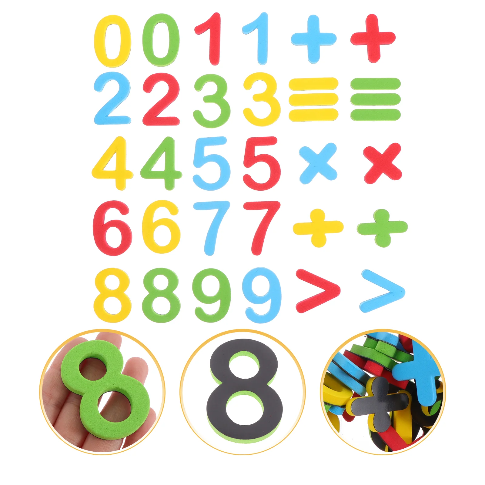 

Brain Game Refrigerator Decals Early Education Math Toys Fridge Mathematics Stickers