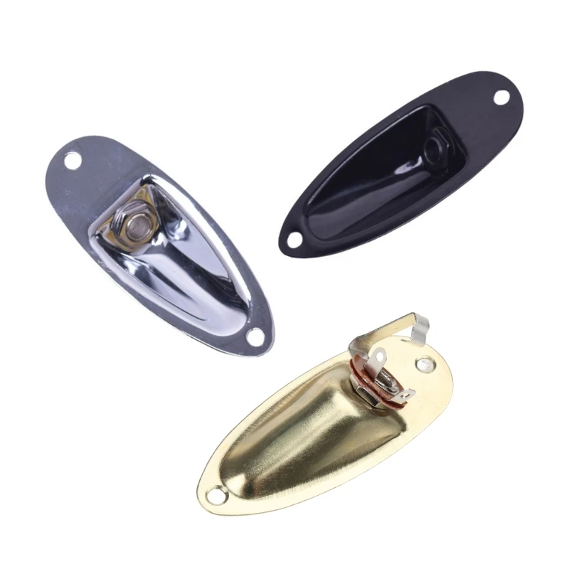 

Guitar Jack Socket For Electric Guitars for fender Strat Boat-style Jack Plate 1