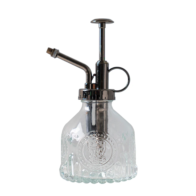 

Nordic retro pneumatic gardening household watering glass small watering can watering disinfection watering can sprinkling pot