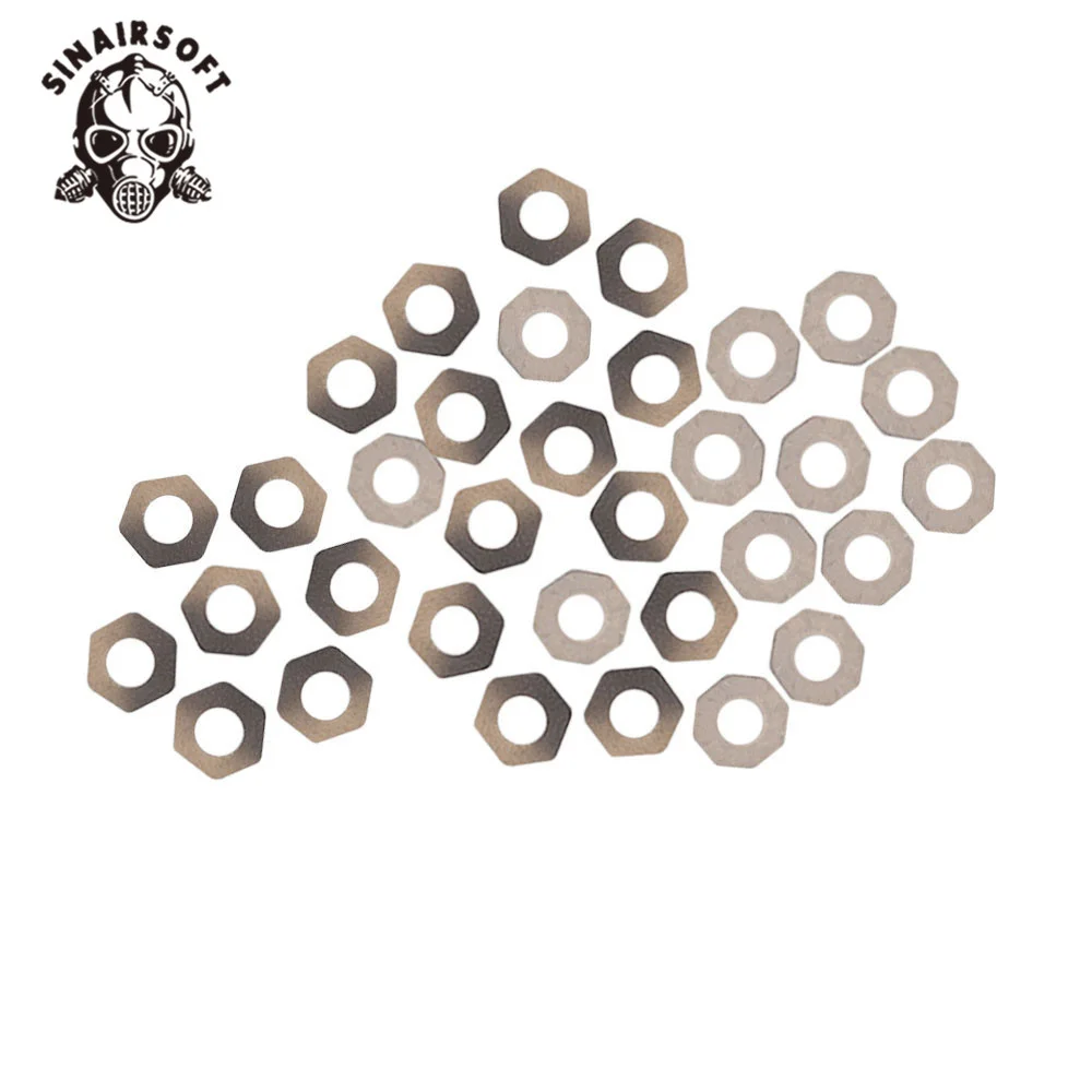 

SINAIRSOFT Shim Set (0.1mm, 0.15mm, 0.2mm) for Airsoft Gearbox hunting Accessories