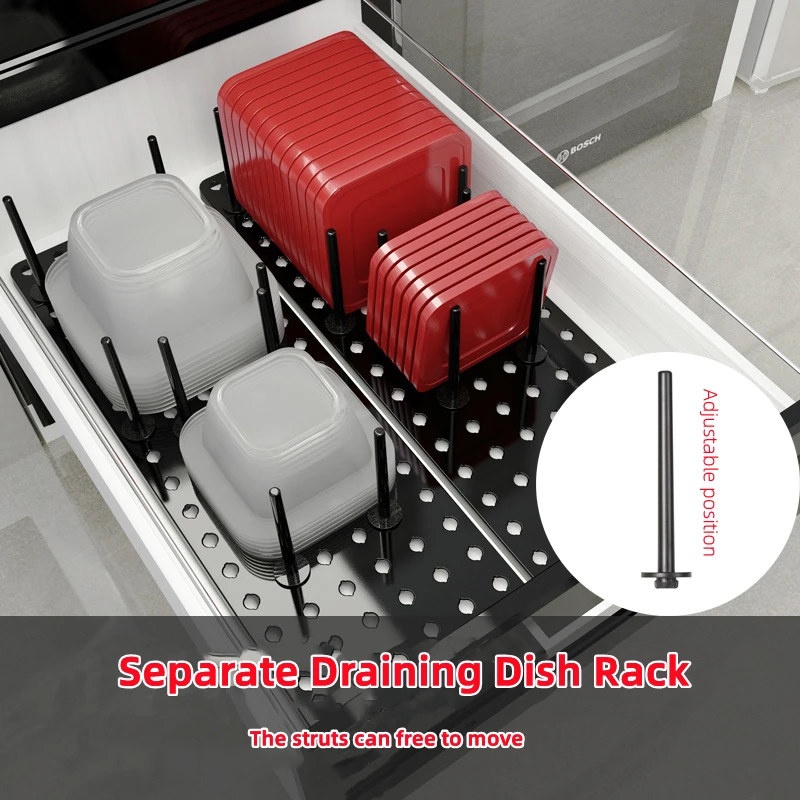

Adjustable Kitchen Organizer Pot Lid Rack Dish Rack Pan Cover Stand Kitchen Accessories Spoon Holder Dish Storage Shelf Cooking