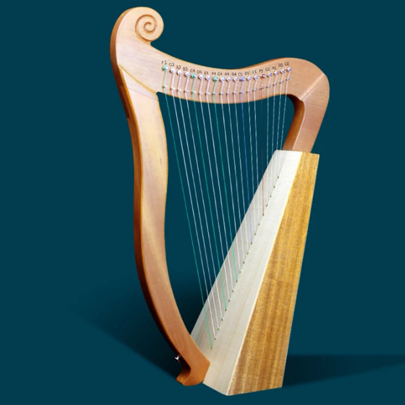 Small Instrument Music Harp Lyre Wood Mahogany Authentic Upright Piano Harp Child Music Tool Intrumentos Musicais Music Supplies