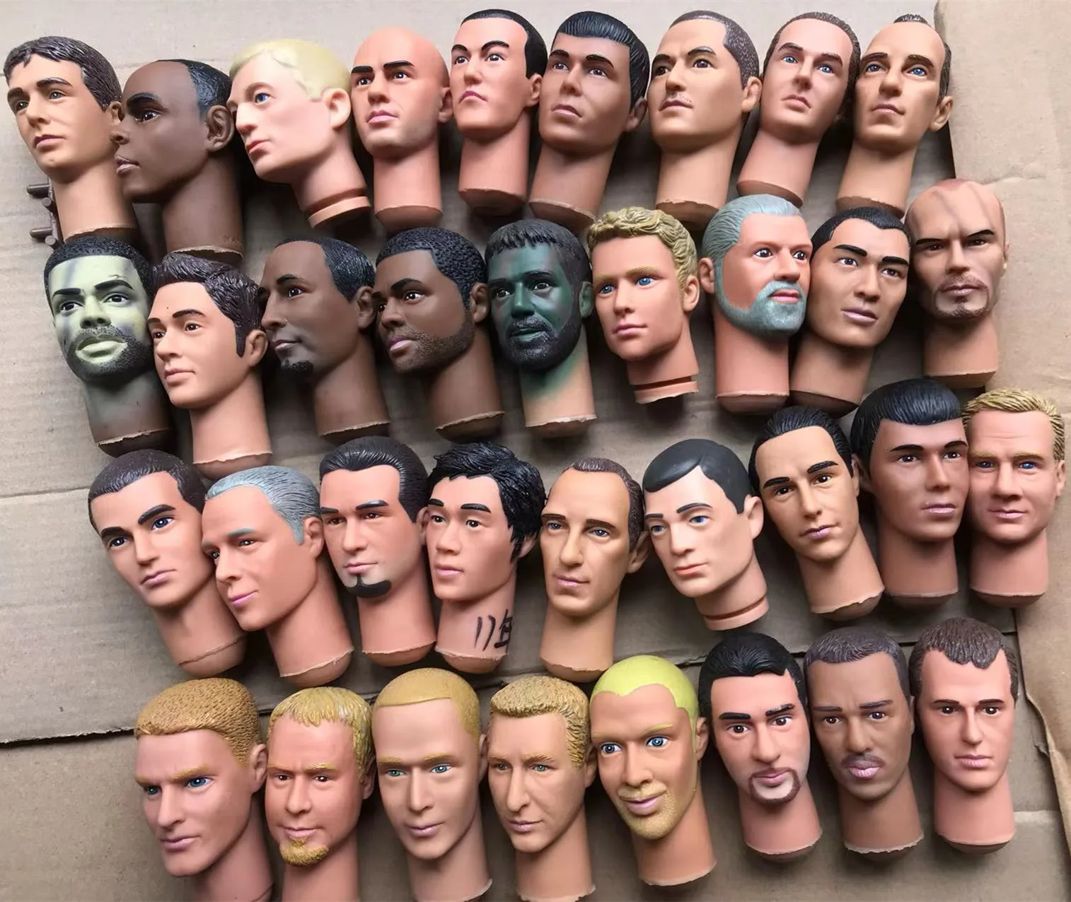 Мужская кукла коллекция голов солдат оригинальные куклы фигурки Хороший макияж