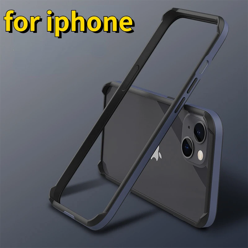 

For iPhone14 13 Pro Max Mini Shockproof Phone Case Protective Sleeve Border