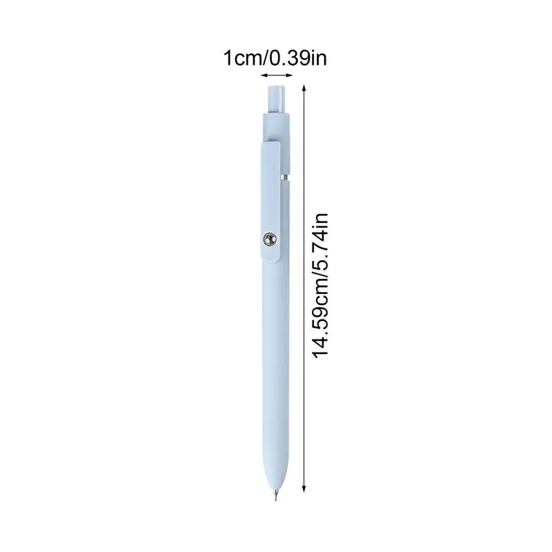 Гладкие гелевые ручки мягкая на ощупь ручка для подписи с тонкими точками набор