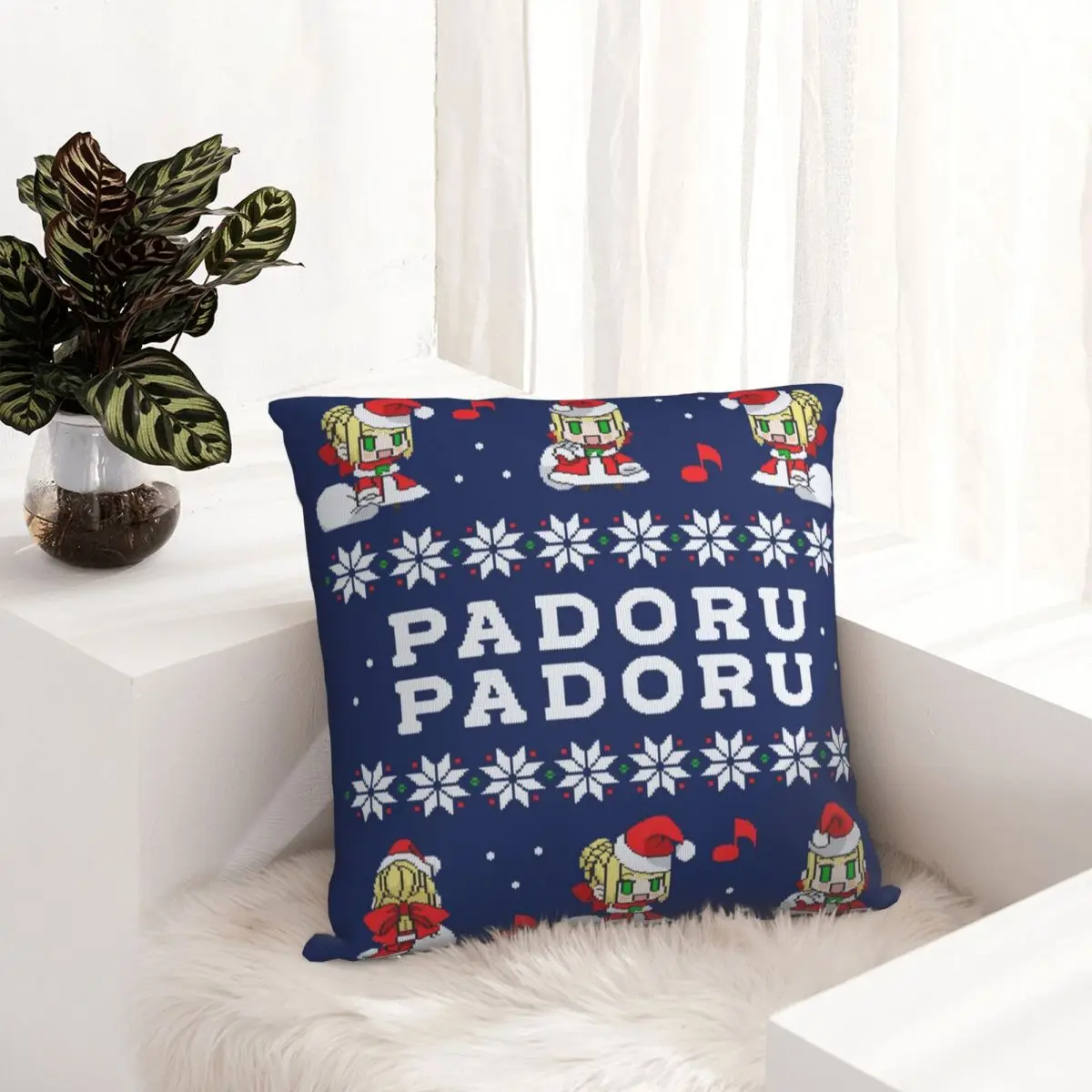 

Подушка Женская рождественская, Рождественская, праздничная, Женская декоративная подставка под диван, кровать, простой автомобиль