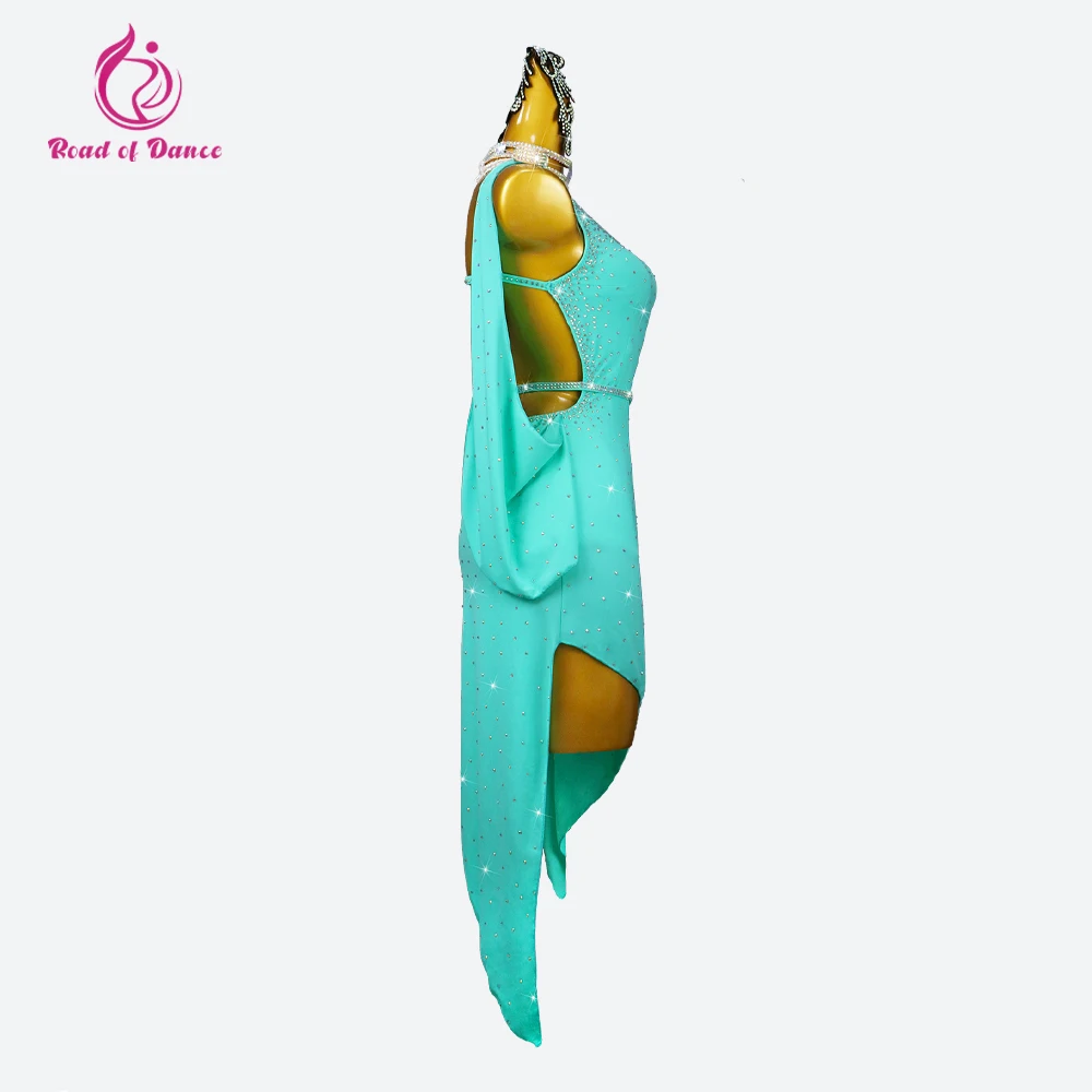 2024 Новое платье для латинских танцев официальная юбка женский костюм девочек