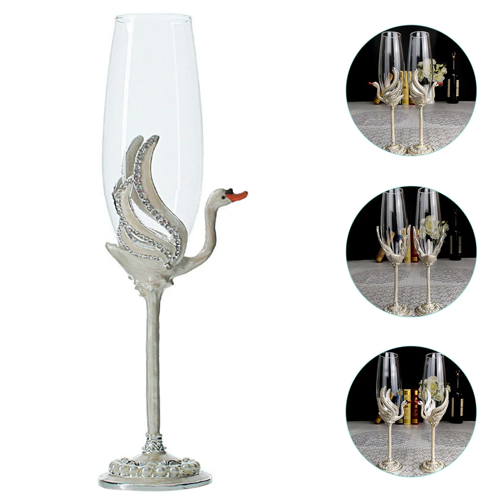 

Glasses Glass Champagne Goblet Cup Goblets Flutes Cocktail Red Cocktails Martini Coupe Swan Glassware Clear Crystal Wedding