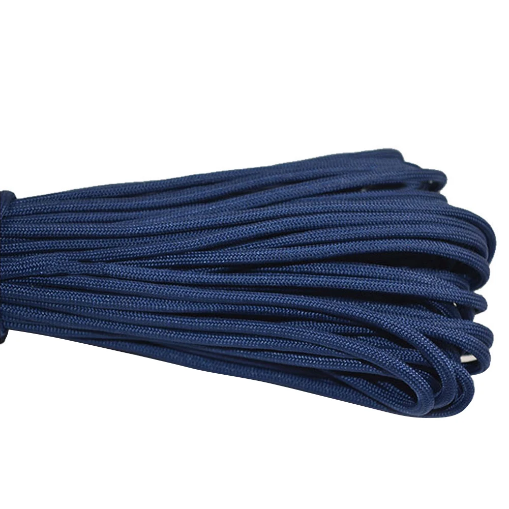 

Tent DIY Bracelet Hiking Outdoor Paracord Rope Camping Climbing 7 Core Stand Lanyard Parachute Cord 100m 5mm Dia Clothesline