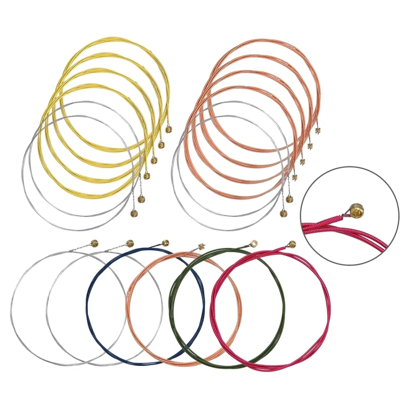 Набор аксессуаров для гитары струны акустической каподастр мостовые штифты