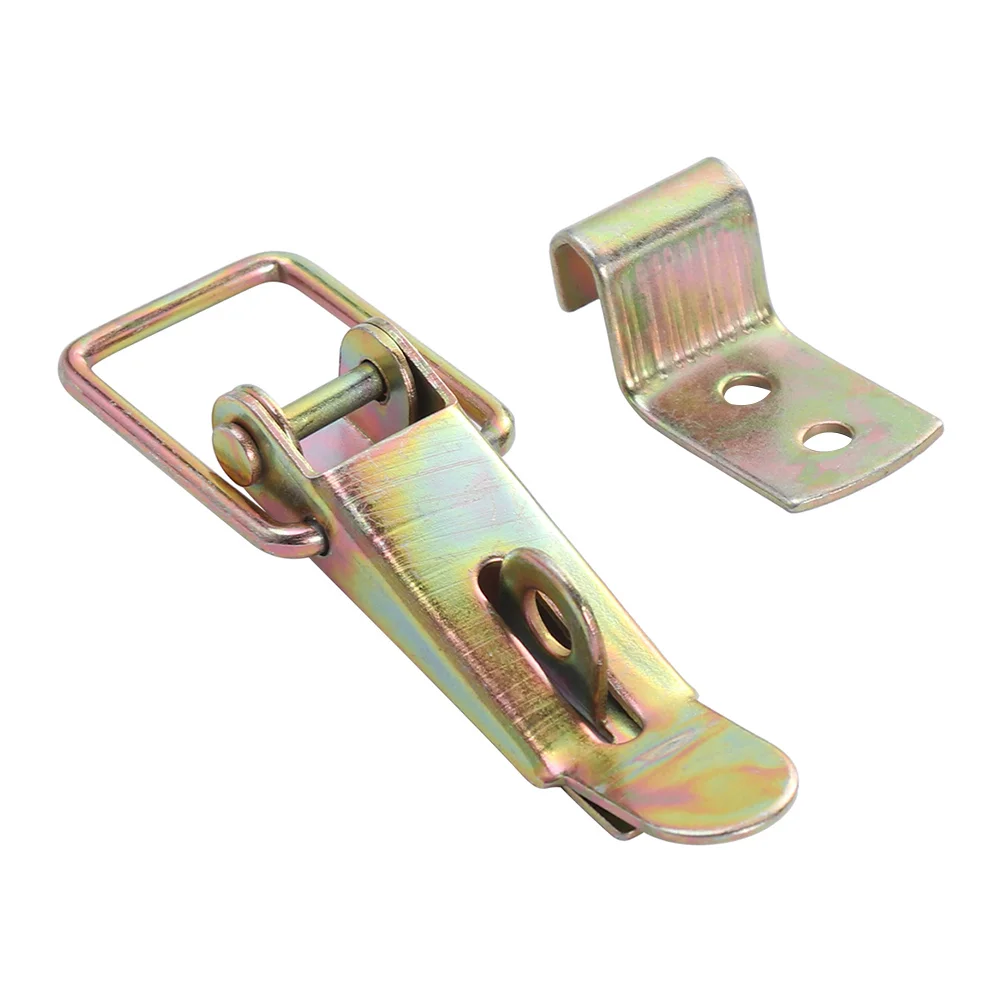 

2 Sets Draw Latches Practical Multipurpose Replacement Down Clamps A16 Draw Latches Carriage Truck Door Hasp Catch Lock