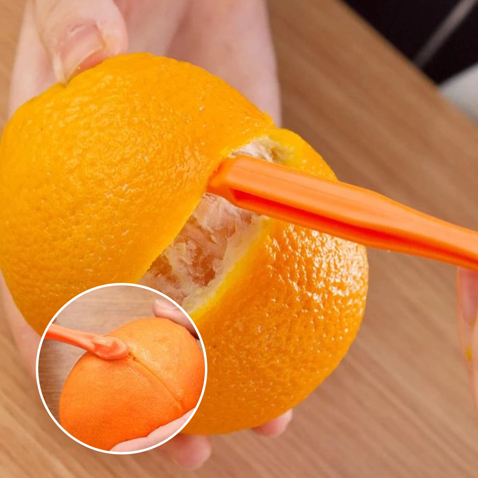 Инструменты для очистки апельсинов пластиковая Овощечистка инструмент удаления