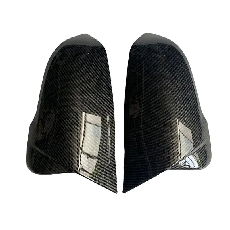 

Carbon Fiber Bright Black Car Wing Side Doors Rearview Mirror Cover Cap Auto Accessories For Z4 X1 X2 F48 F49 F46 F39 F53 G39