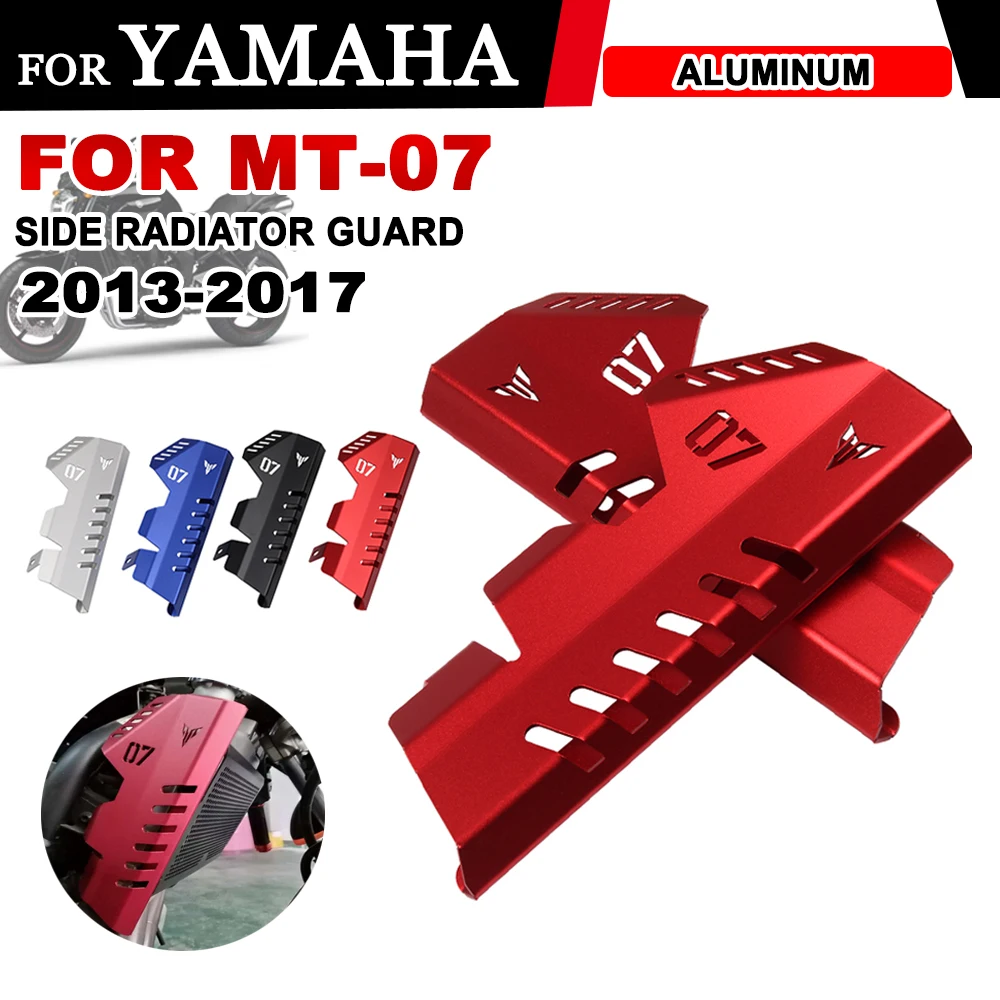 Для Yamaha MT07 MT-07 MT 07 FZ7 FZ07 FZ-07 2013 2014 2015 2016 аксессуары для мотоциклов боковая крышка радиатора Защитная крышка