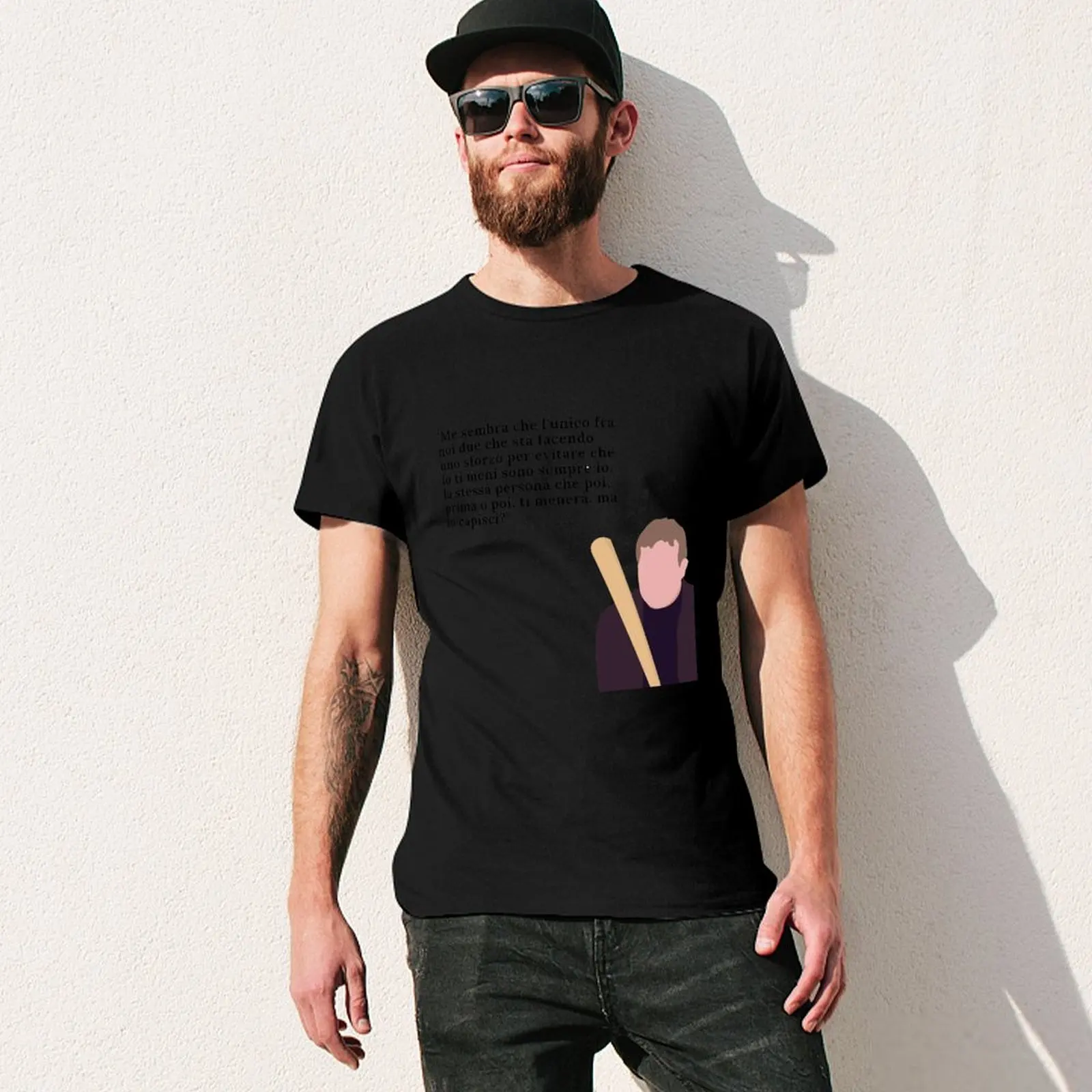 Uno sforzo пер Jl che io ti meni - Boris футболка пот аниме забавные мем футболки большие для