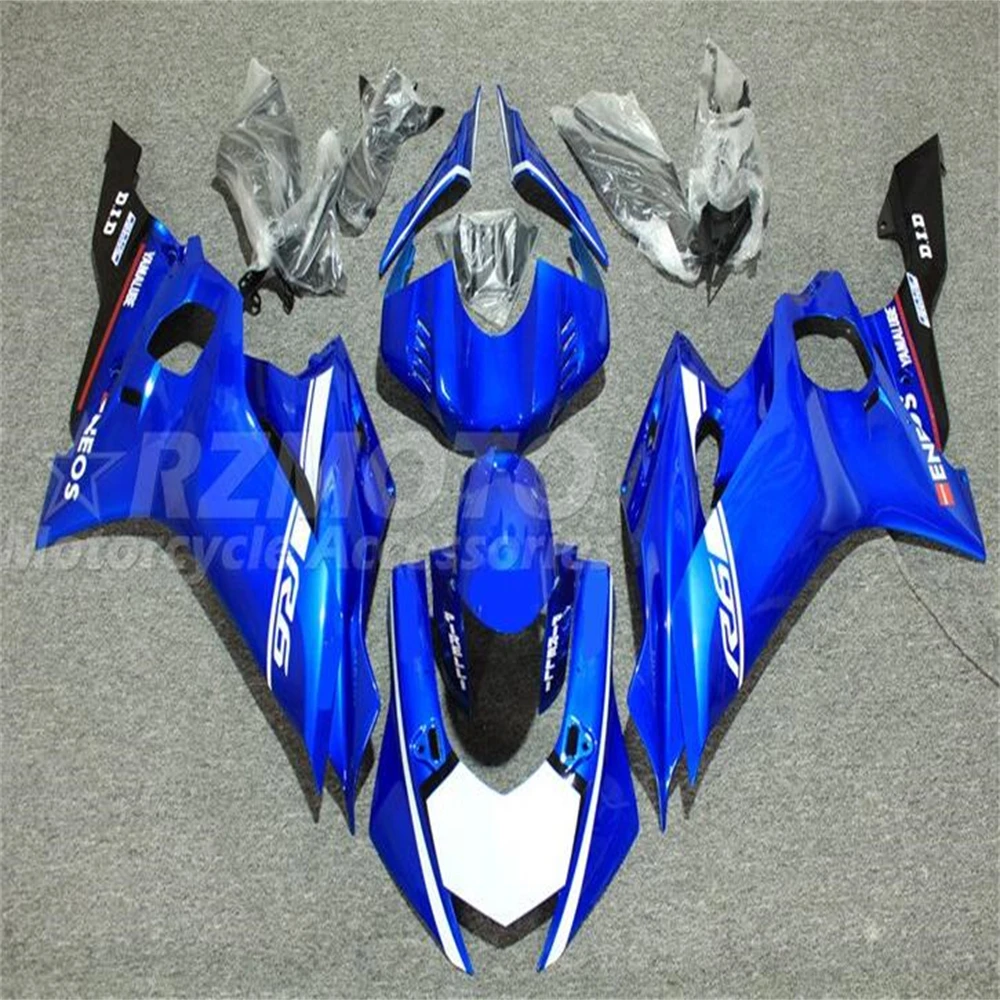 

Новый комплект обтекателей для мотоцикла ABS, подходит для YAMAHA YZF -R6 2017 2018 2019 2020 2021 2022 17 18 19 20 21 22, кузов синего цвета