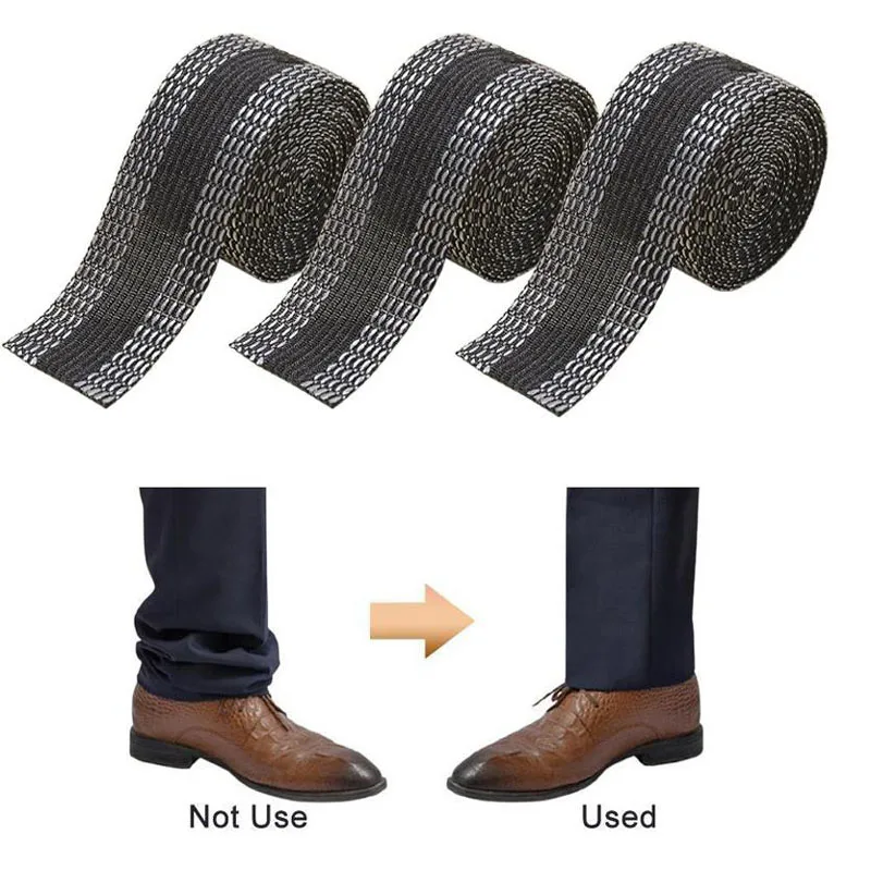 Самоклеящиеся штаны приклеиваются с помощью утюга на краях укороченные