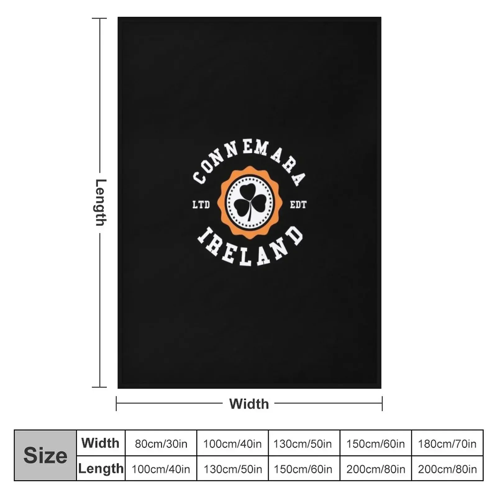 Новый Connemara Galway Ирландия шамрок ирландский значок плед одеяло постельное белье