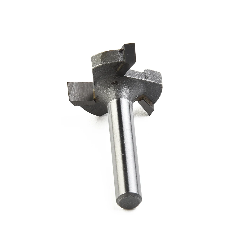 

Silver Router Bit Spoilboard Supply Surfacing Milling cutter Rotary Tools Woodworking 1/4 Inch Shank Carbide Tipped