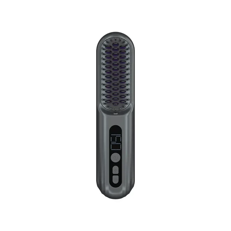 

Wireless Hair Straightening Comb Negative Ions The Portable Electric Comb Straight Clip Anti-static Ionic Hair Brush