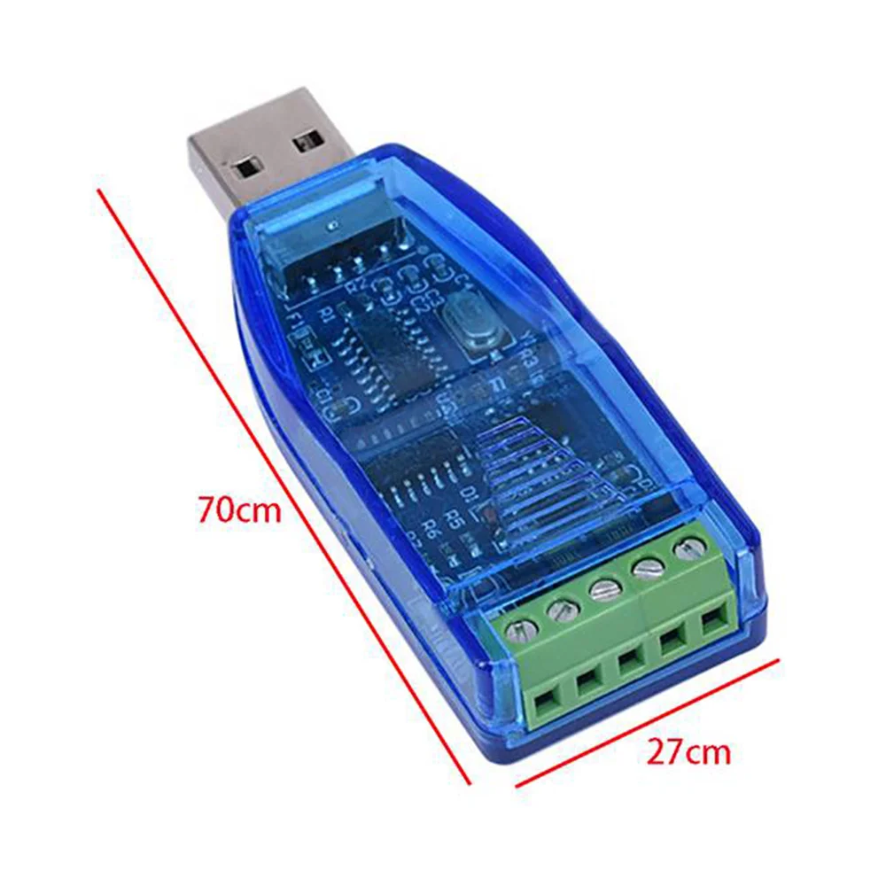 2 шт., USB-преобразователь RS485, модуль изоляции, обновление промышленных телевизоров, Защита от электростатического разряда, стандартная зеркальная плата CH340E (art.: 3920c745b035e) - 3920c745b035e