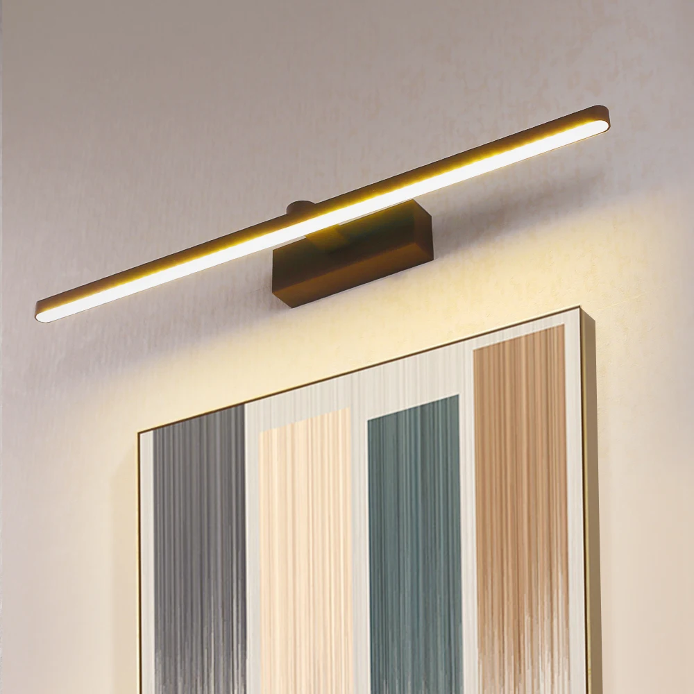 

Led Mirror Headlight Mirror Light Mirror Makeup Light Bedroom Wall Light Bathroom Nordic Led Wandlamp Waterdichte Spiegel Lamp