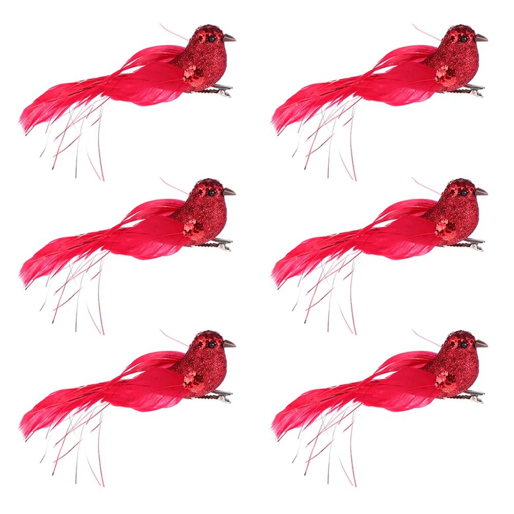 

Bird Simulation Birds Artificial Sparrow Ornaments Craftclip Frothdiymodel Home Decor