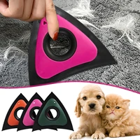 car detailing dog hair remover reusable cat hair removal tool soft cat hair remover brush convenient to use multifunctional hair