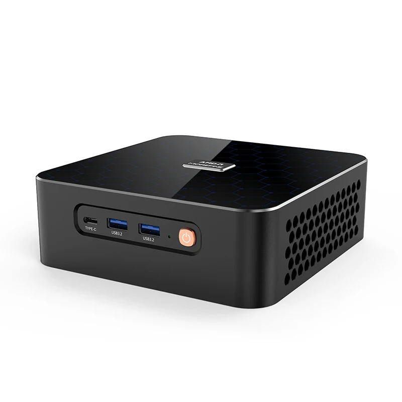 Фото Высокопроизводительный игровой мини-ПК, Ryzen R7 7840HS 8845HS, DDR5, Dual PCIe4.0, Dual 2.5G LAN, WiFi6, BT5.2, Win11, настольный компьютер №4